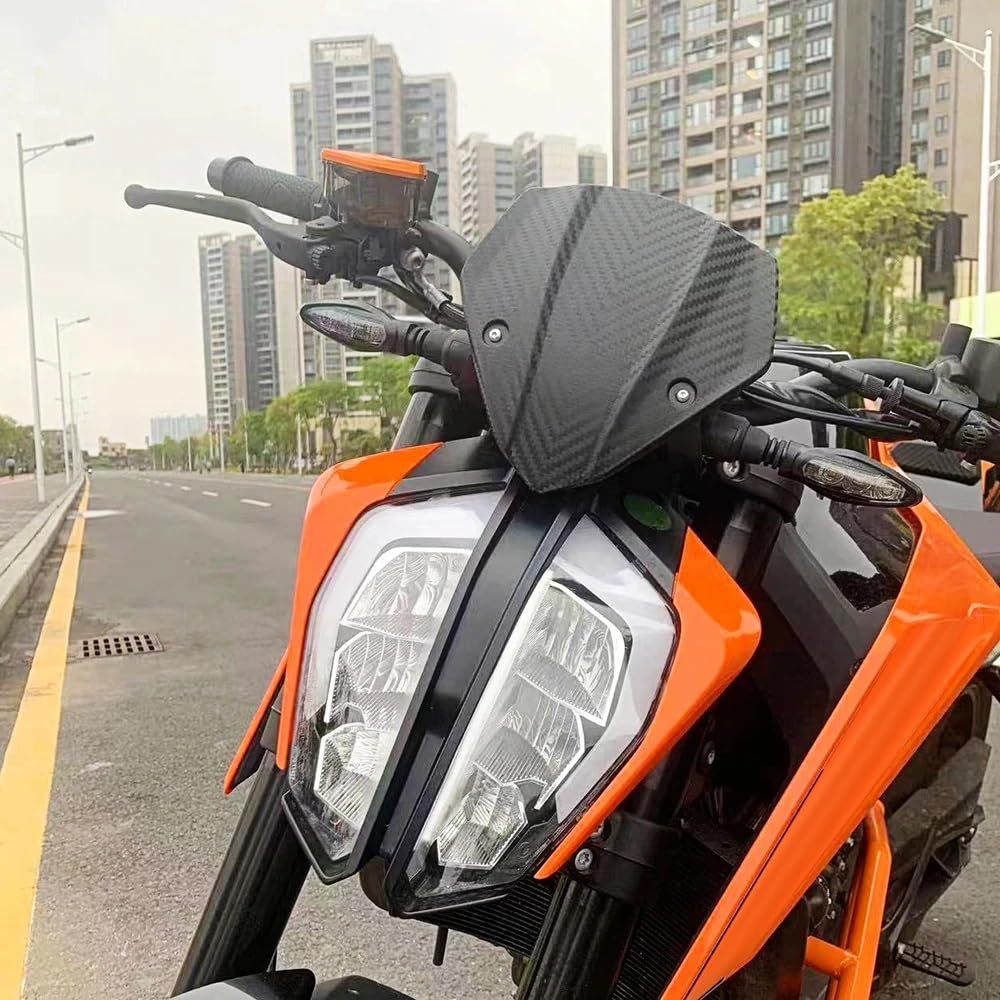 Moto Deflector para 790 para 890 para 2018-2023 Parabrisas lantero Motocicleta Flector Viento Flujo Aire Motocicleta Parabrisas