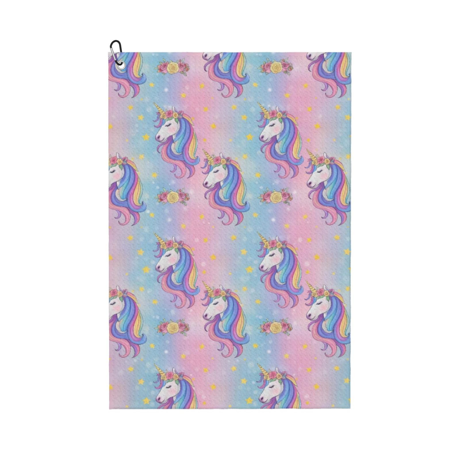 BSDFGSDD Cute Unicorns Golf Towel 24 x 16 inches
