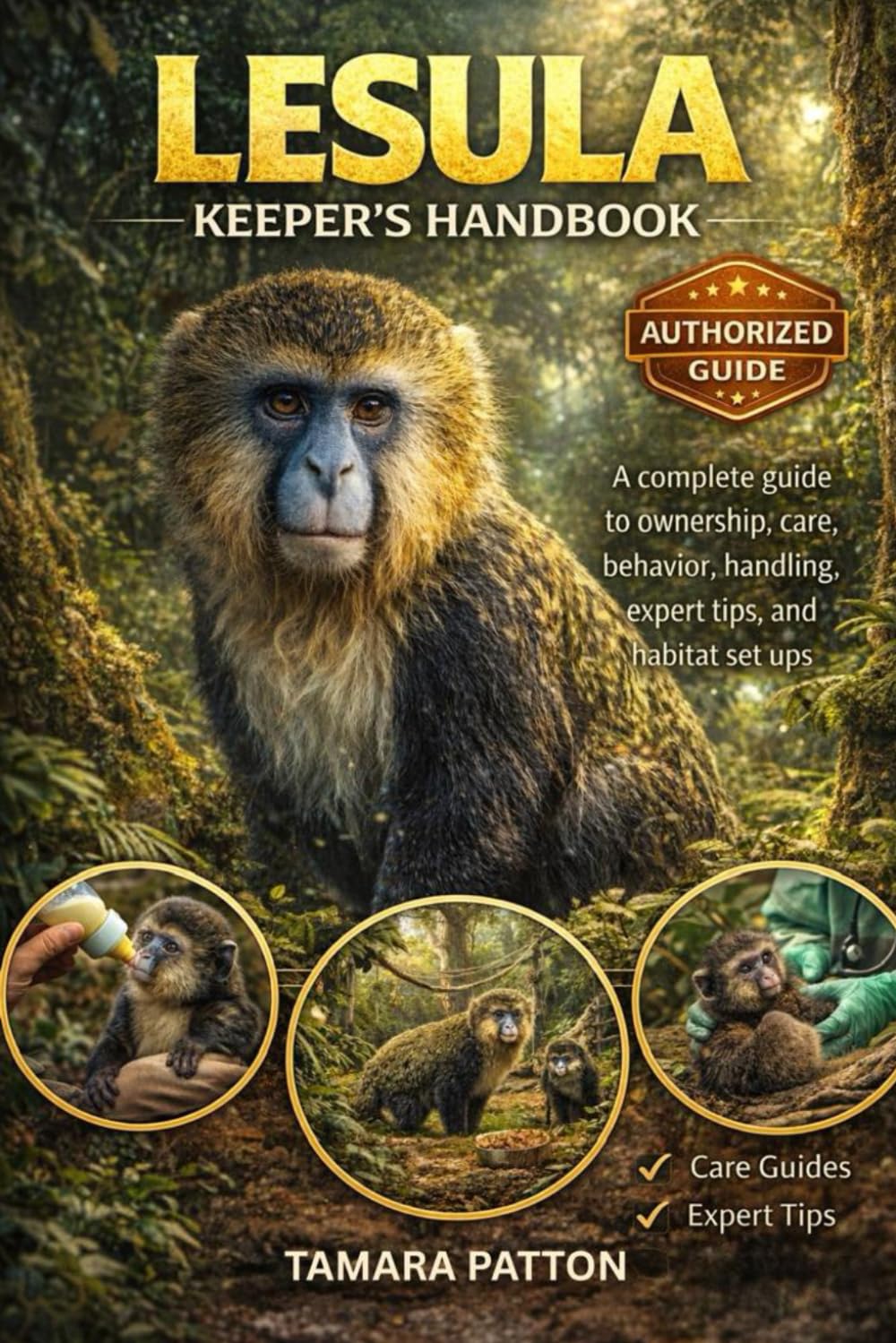LESULA KEEPER’S HANDBOOK: A complete guide to ownership, care, behavior, handling, expert tips, and habitat set ups