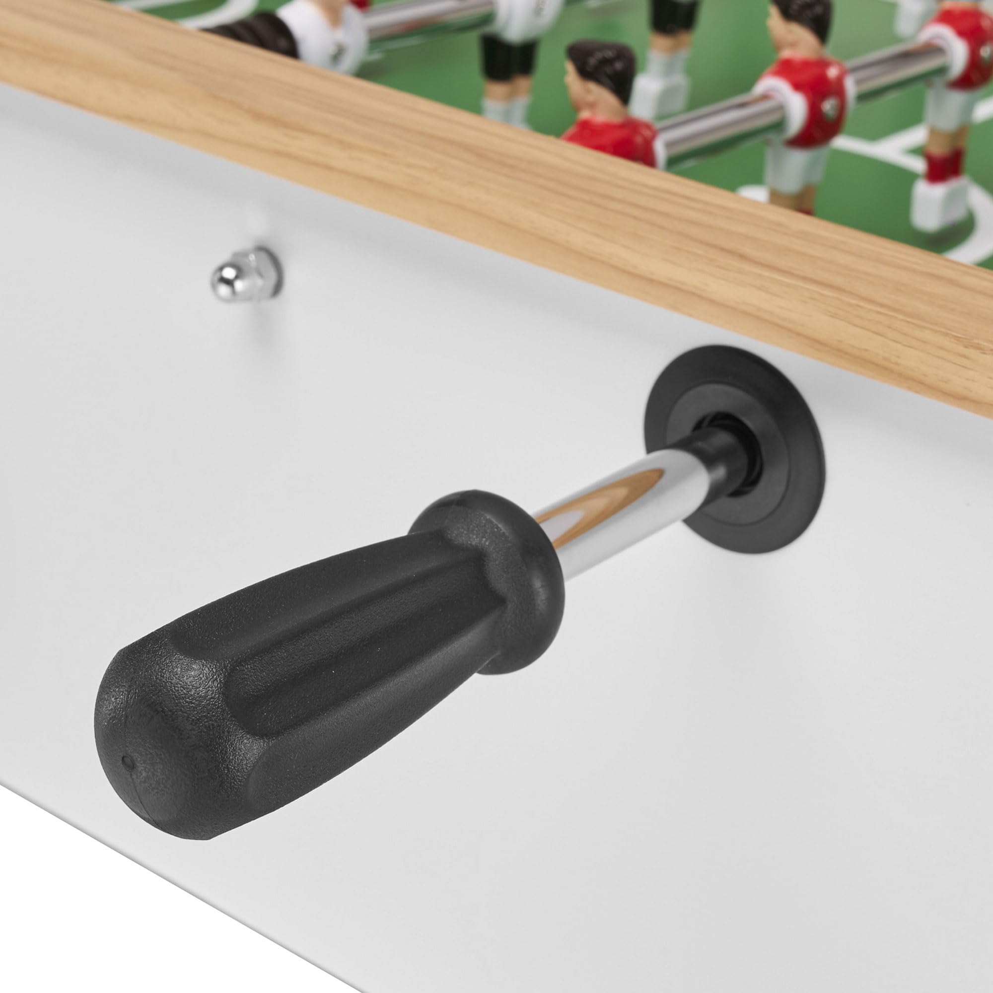 Baby Foot Teen & Adulti - Bianco/Legno - 3 palle di sughero - 2-4 Giocatori