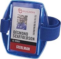 Vista 19 de Ergodyne squids porta insignias/ porta identificación de vinilo con banda.