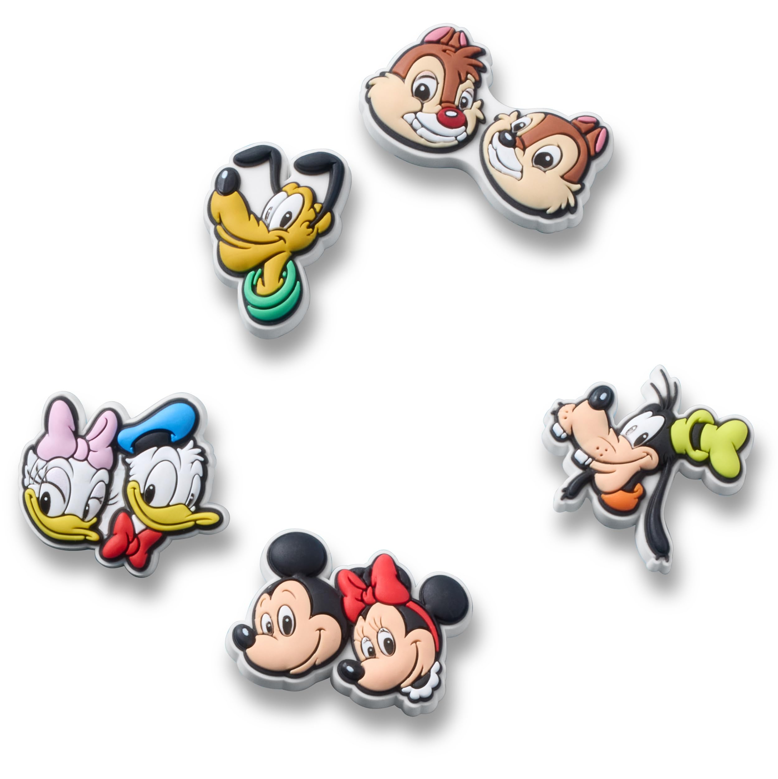  Mickey And Minnie Mouse Friends 5 Pack Jibbitz, Croc Charms