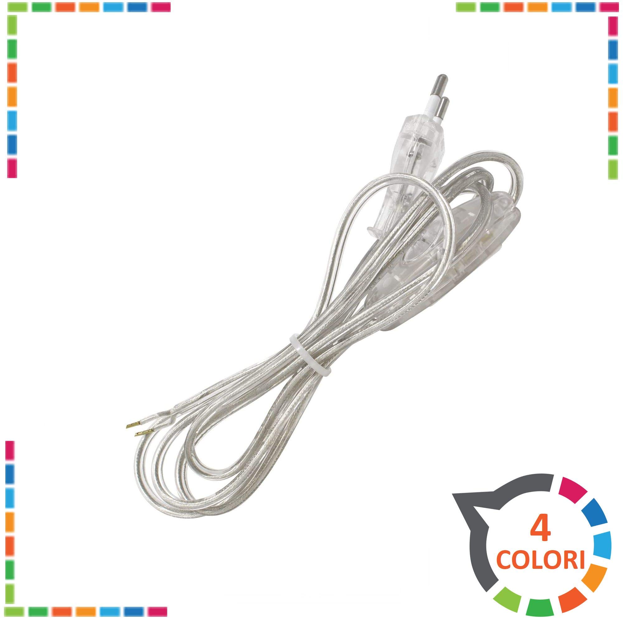 Cavo Della Lampada Della Spina Con Interruttore SPT-2 Cavo Di