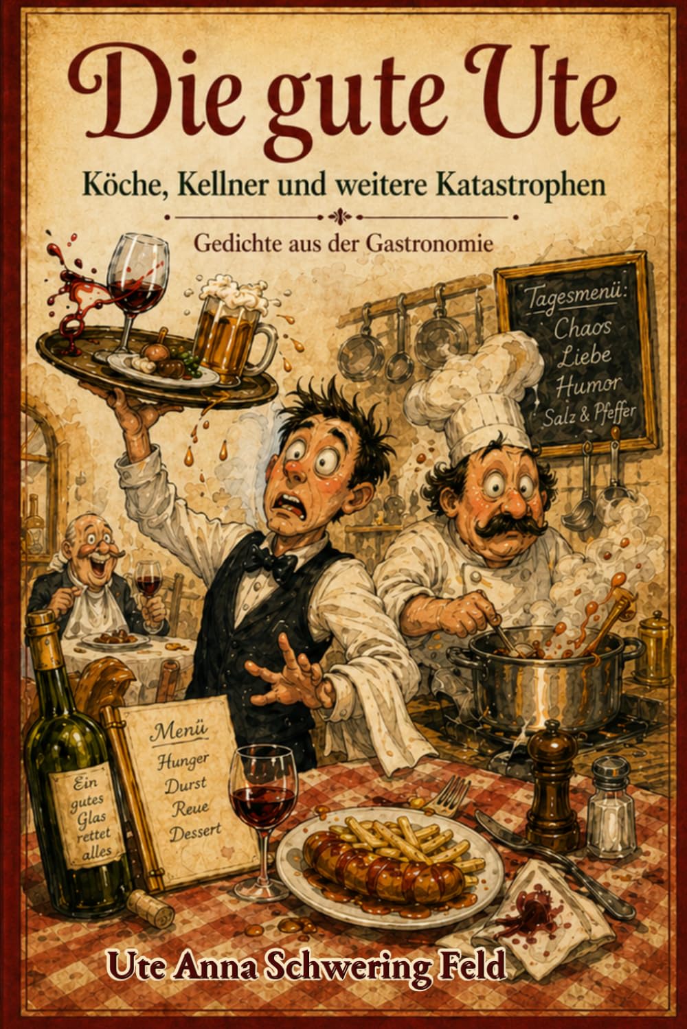 Die gute Ute: Köche, Kellner und weitere Katastrophen (Die gute Ute – Gedichte aus dem Leben)