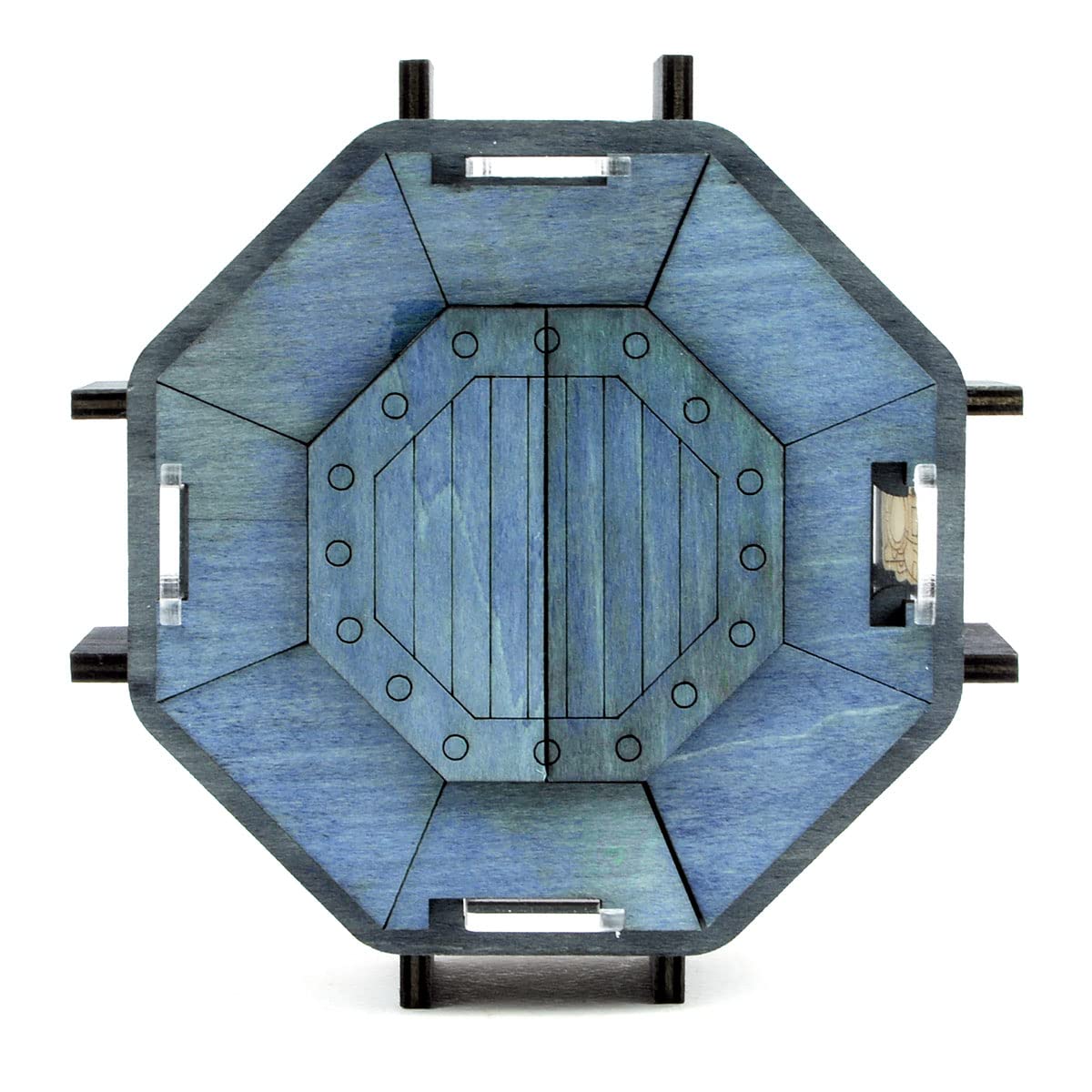 Logica Jeux Art. La Station Spatiale - Casse-tête en Bois - Boîte Secrète - Difficulté 5/6 Incroyable - Serie Star Adventures