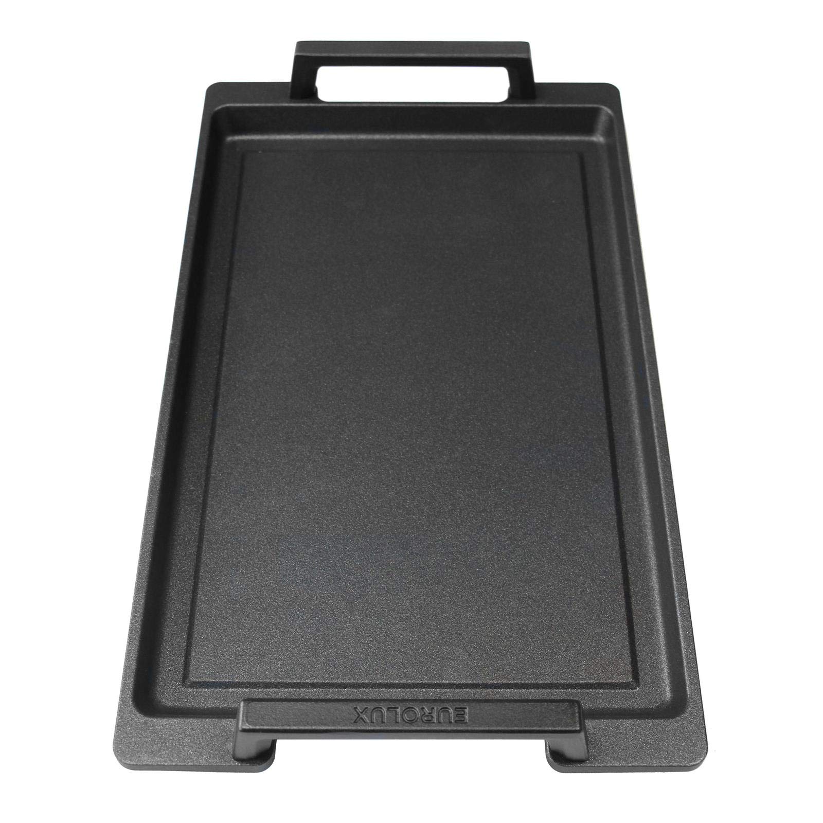 Eurolux Teppanyaki Grillplatte 41 x 24 cm beschichtet Induktion Antihaft Made in Germany
