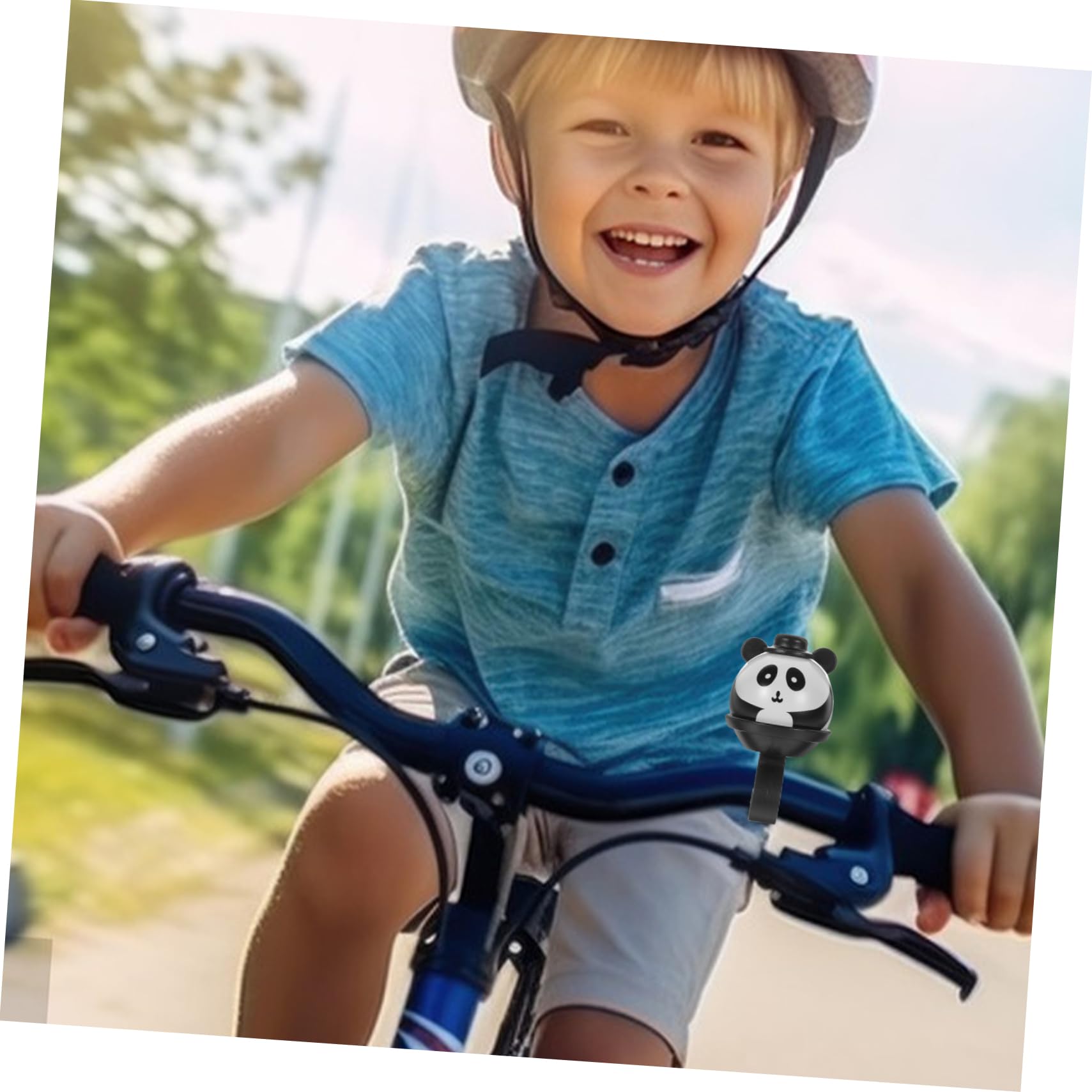 Supvox Fahrradklingel für Roller Glocke Radfahren Korb kinderfahrradklingel -fahrradklingel Glocken läuten für den Standort Anti-Verlust-Fahrradklingel Plastik