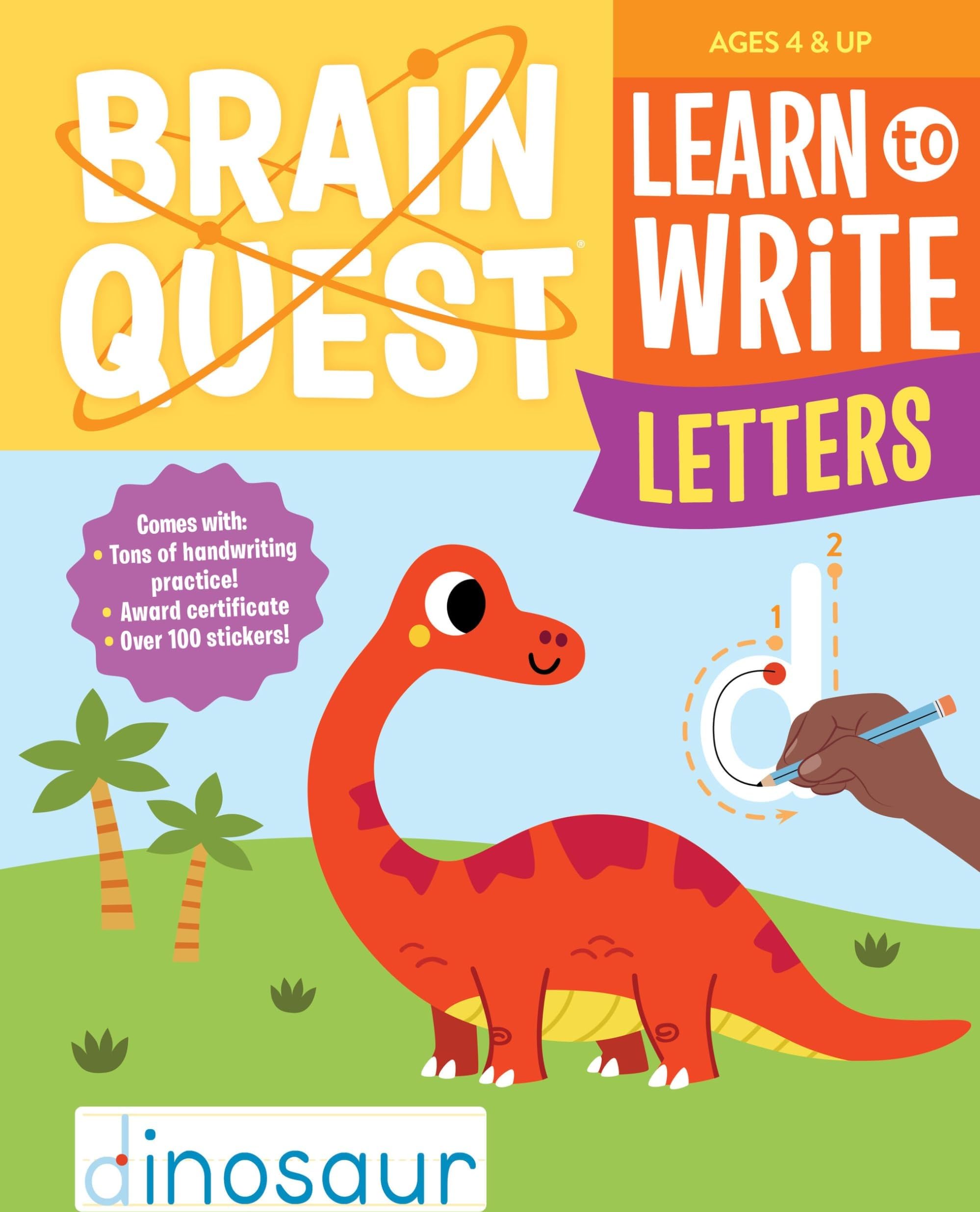 Brain Quest Learn to Write: Letters