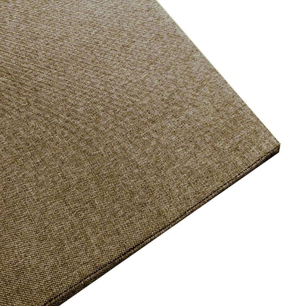 Tapis de canapé et tête de lit avec housse amovible Marron 50 x 50 x 8 cm