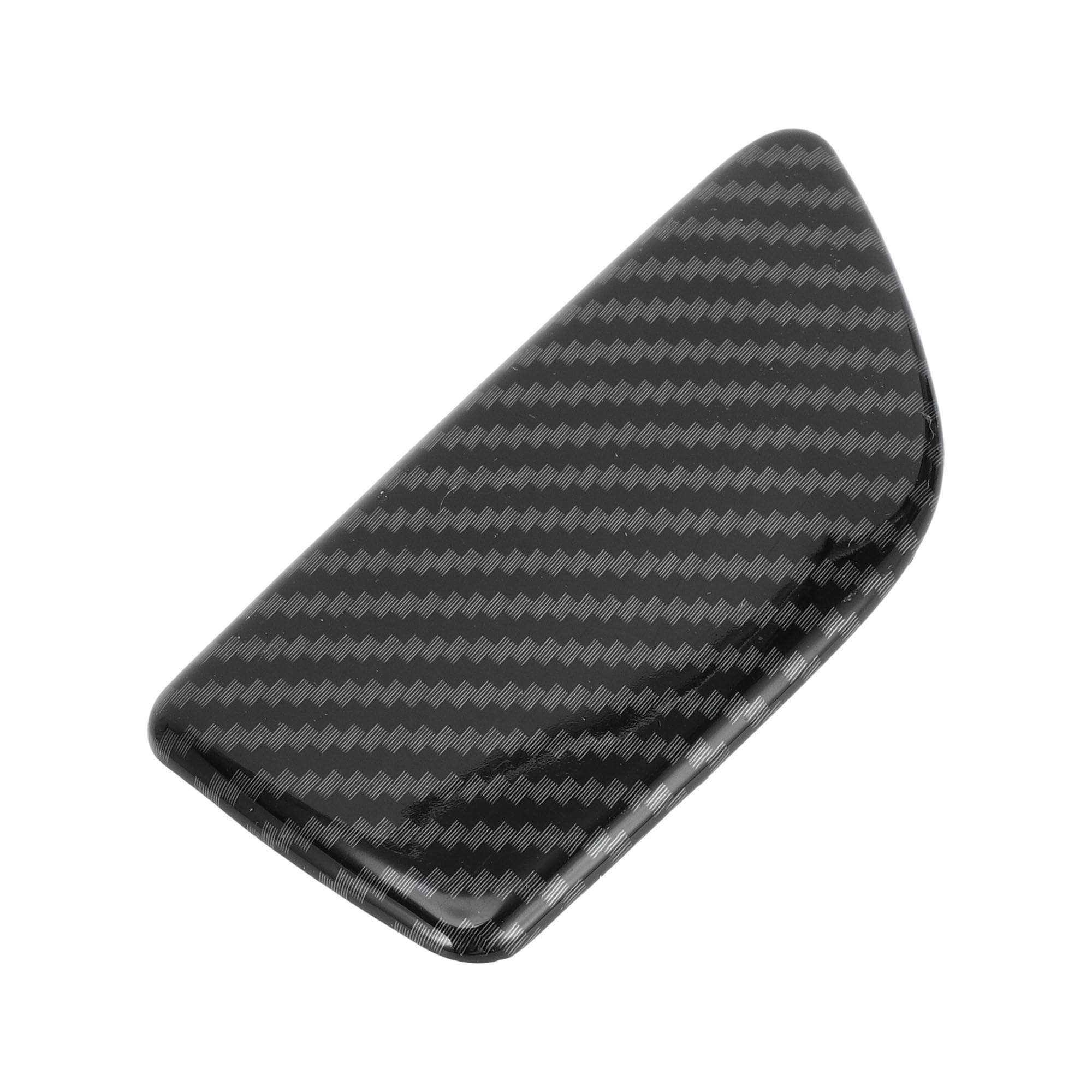 REPAIROCK 1 Pc Glove Box Handle Switch Cover Trim for Ford Maverick 2022-2024 Passenger Storage Grab Handle Button Trim Carbon Fiber Pattern ABS Black