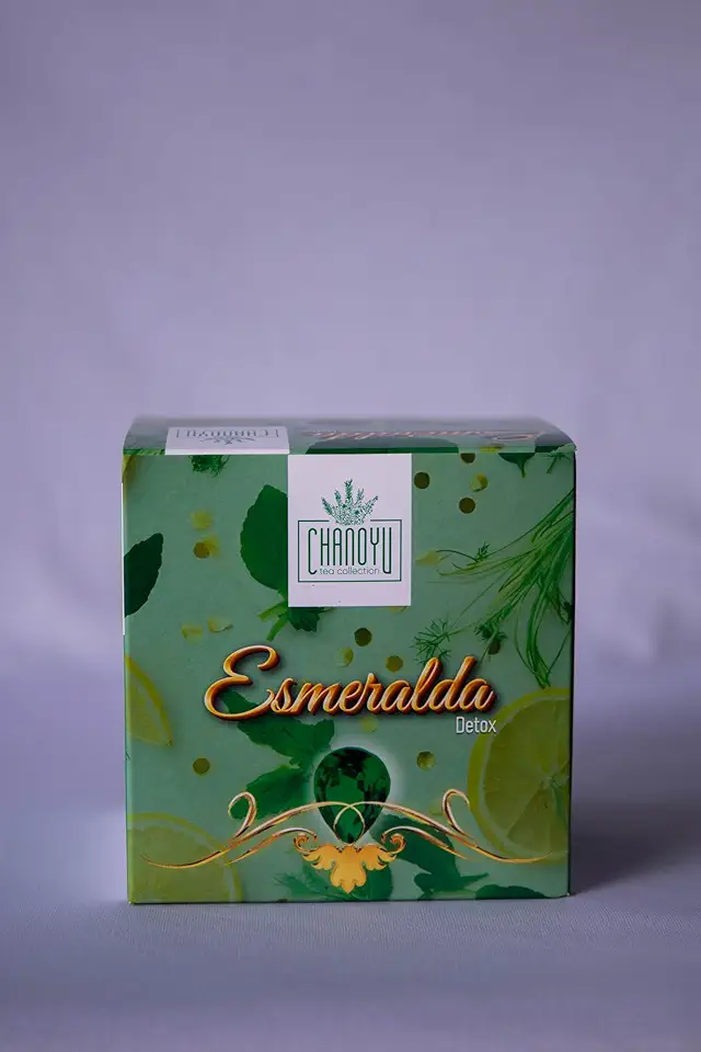 Chá Detox - Chá Verde, Limão Erva-doce E Hortelã Sabor Limão