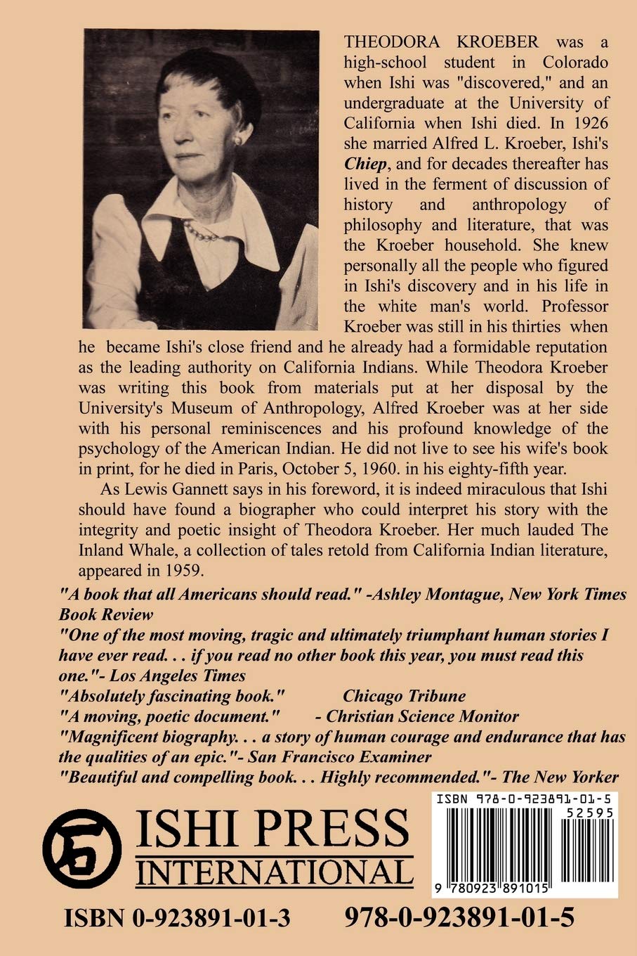 Ishi in Two Worlds A Biography of the Last Wild Indian in North America