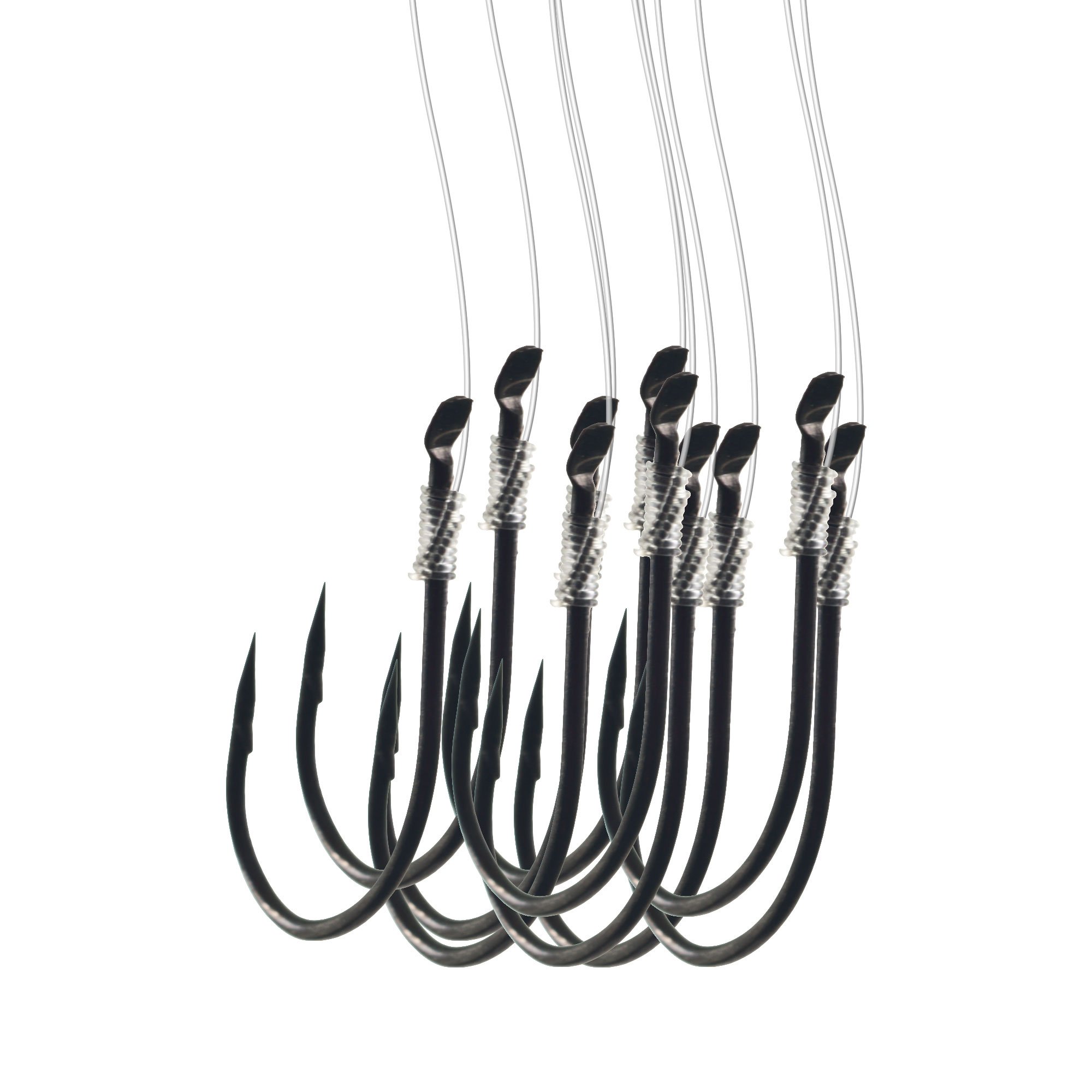 Gone Fishing Hooks with Line, Set of 50