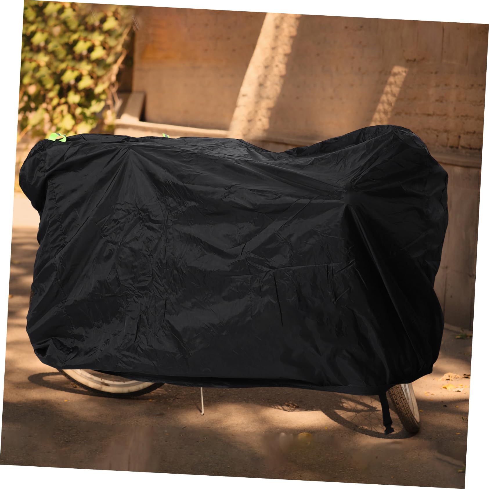 Copertura per Biciclette da Esterno Nero, Oxford Cloth | Protezione Solare e Pioggia, per Mountain Bikes e Bici Elettrica, Adatta a Parcheggi E'aperto