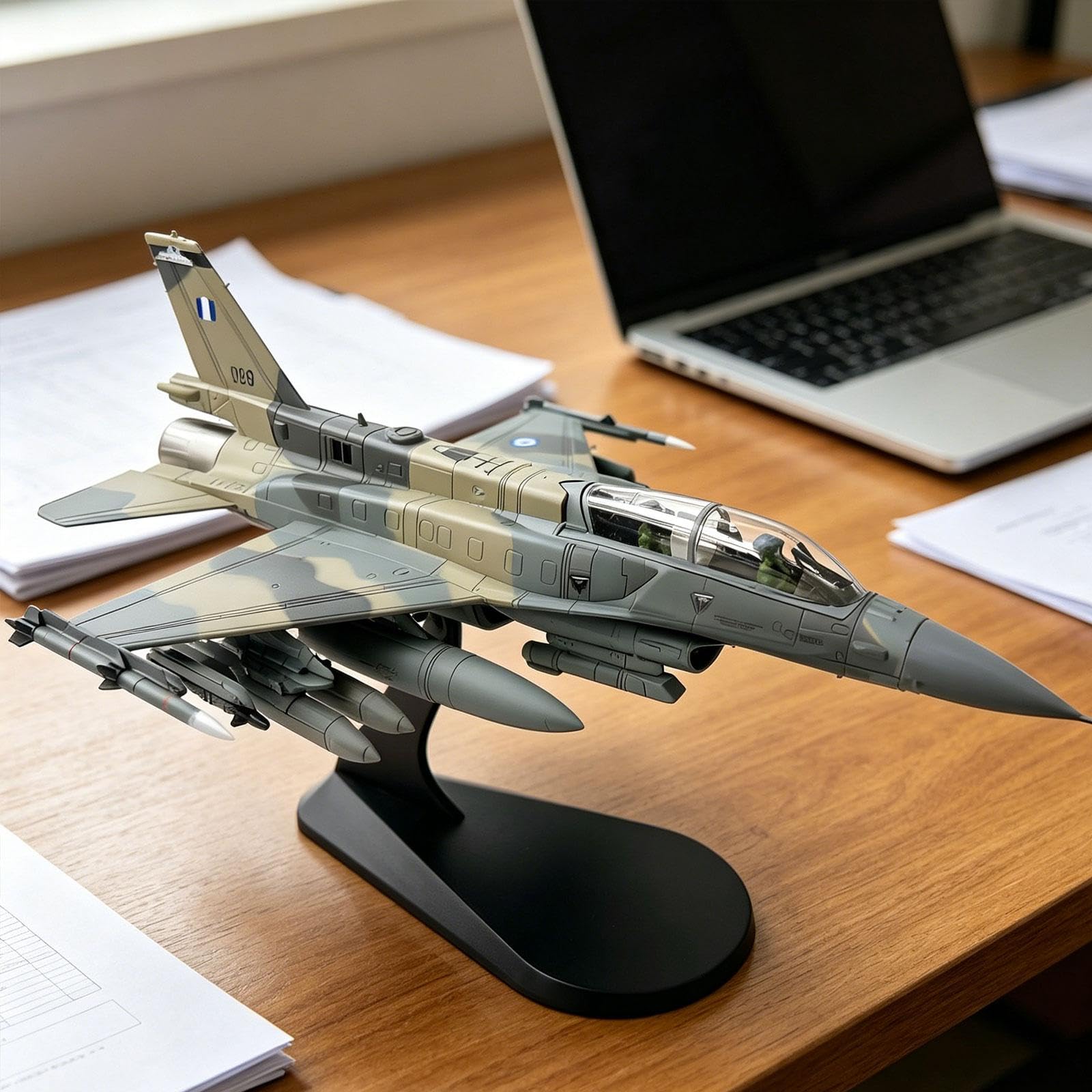 MagiDeal Réplica de Avión de a Escala 1/72, Modelo de Avión de Metal Fundido a Presión, Artículo de Colección, Regalo