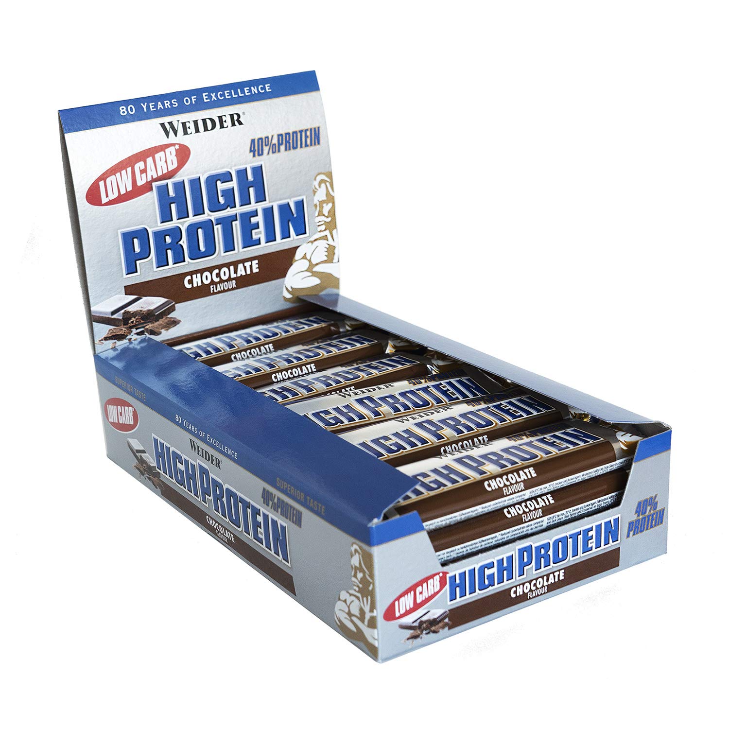 40% LCP Bar Schoko 24x50g