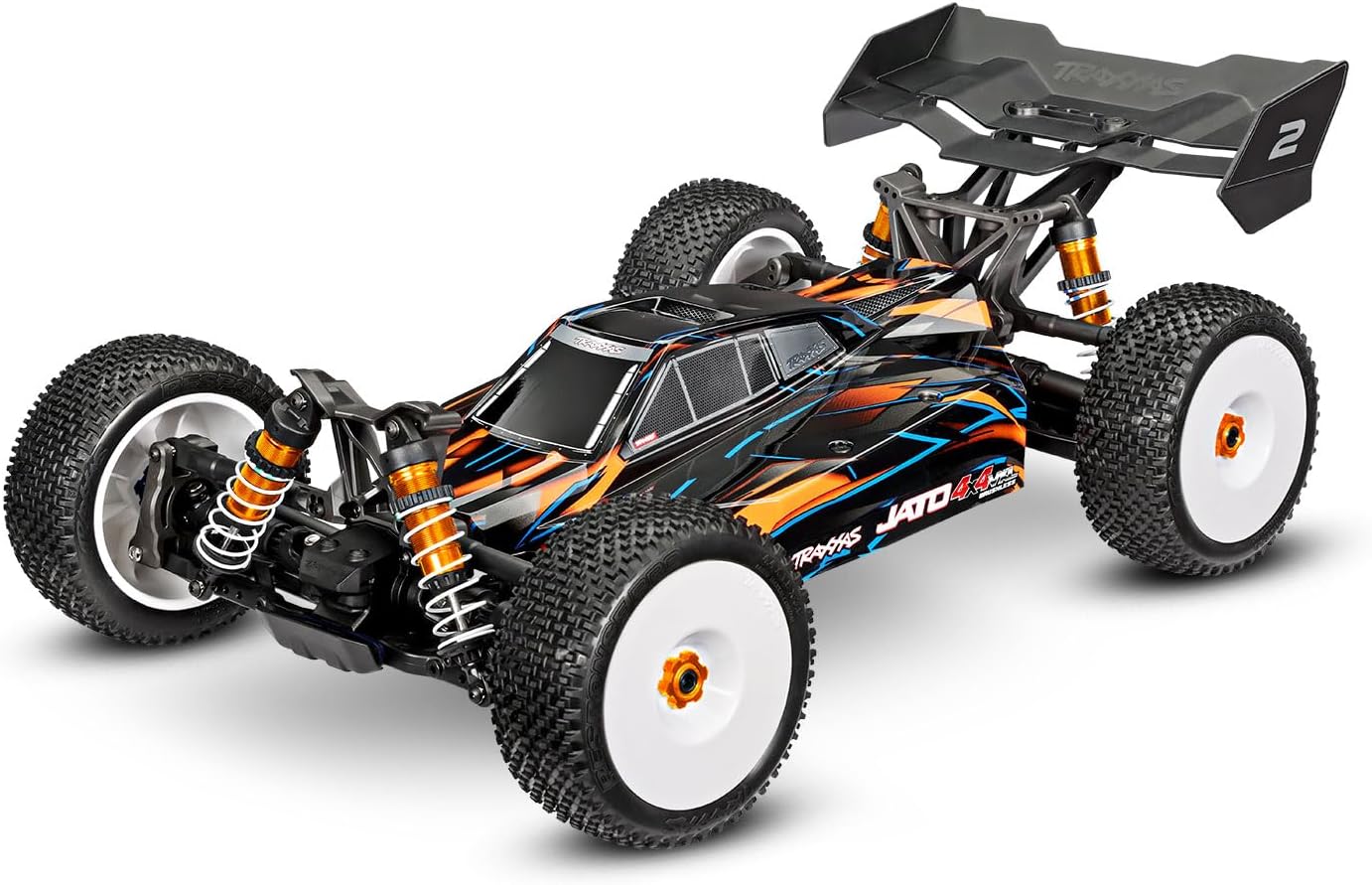 Traxxas Jato 4X4 VXL-4s Orange