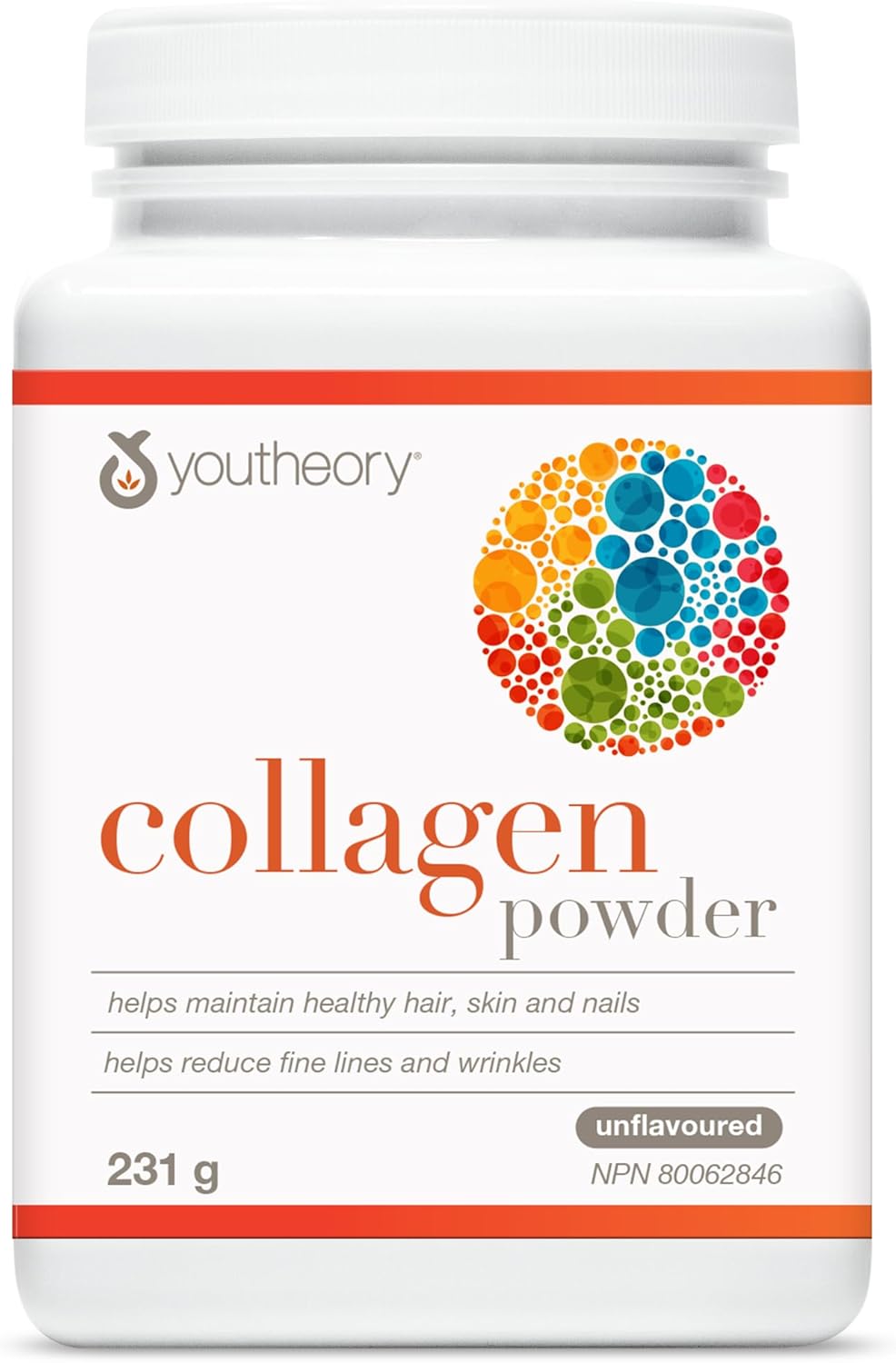 Youtheory Collagen Powder with Vitamin C and Biotin, Hydrolyzed Formula for Optimal Absorption, Skin, Hair, Nails and Joint Support, Unflavoured 231 g Youtheory Collagen Powder with Vitamin C and Biotin, Hydrolyzed Formula for Optimal Absorption, Skin, Hair, Nails and Joint Support, Unflavoured 231 g