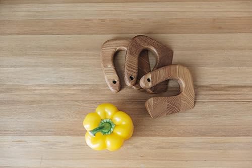 Miniatura 6 de Personalised Wooden Safe Knife for Kids, Kids Utensil Montessori Knife, Vegetable and Fruit Chopper