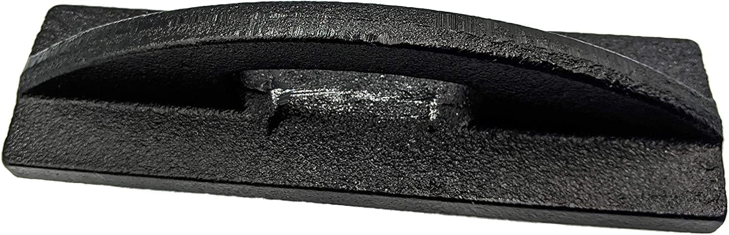 Fabric Pattern Cloth Weight Set of 2 Heavy Duty Iron cast Fabric Weights, PAINTED BLACK (CWT-2)