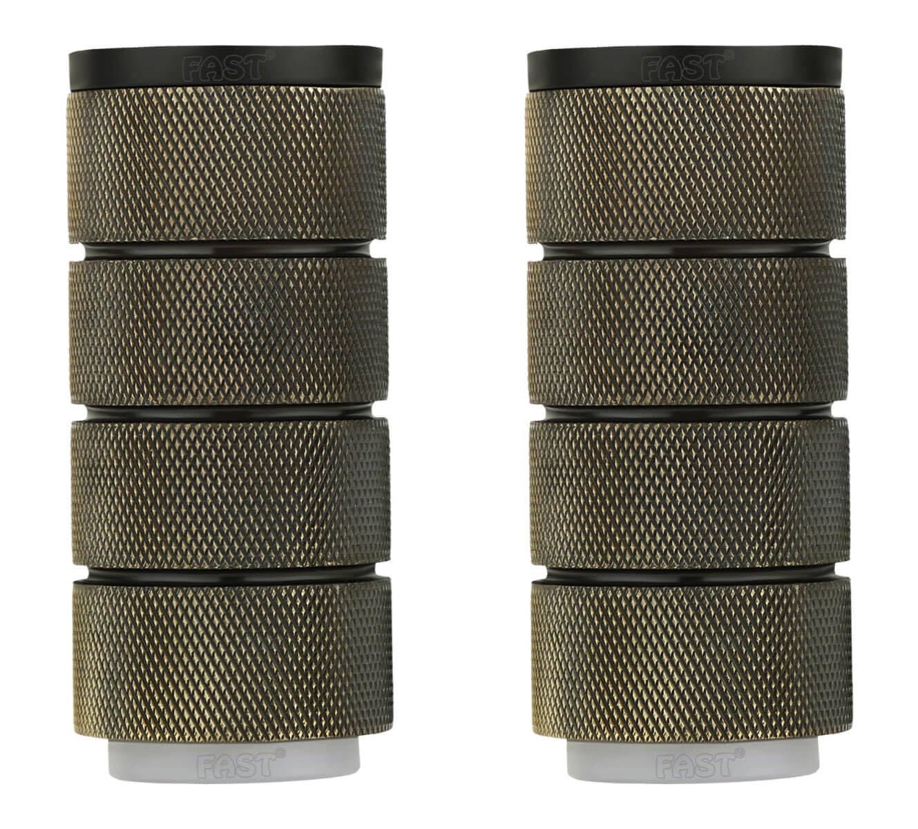 FAST Brass Antique Heavy Duty Round Sofa Legs with Rubber Pads for Sofa Bed Furniture Fitting - FSL02 (Brass Gold & Black, 4 Inch) (B0D7BMLNT8) Amazon Price History, Amazon Price Tracker
