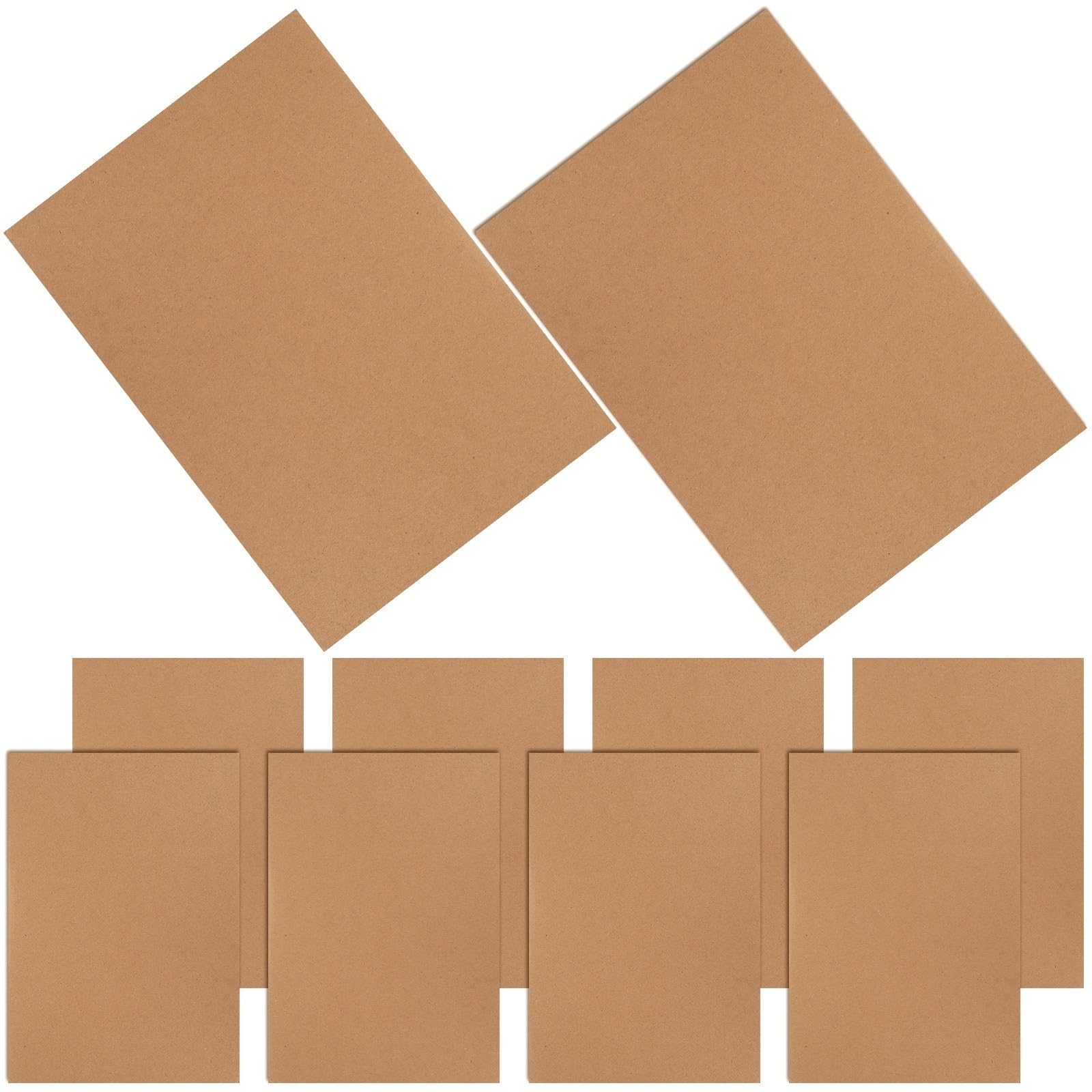 Cardboard sheets 50Pcs Corrugated Board Packing Boxes Moving Shipping Mailer A4 Cardboard Industrial Kraft Paper Packaging Box