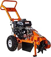 DK2 12-Inch 14HP Kohler Stump Grinder - 3600 RPM Carbide Cutters, Towable ATV Wheels, Commercial Grade