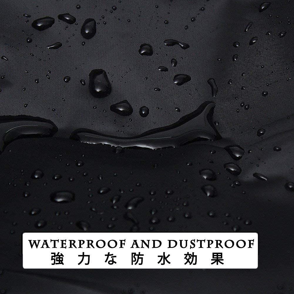 ANFTOP Fahrradabdeckung Für 3 Fahrräder - Wasserdichtes Nylon Cover 200x105x110cm