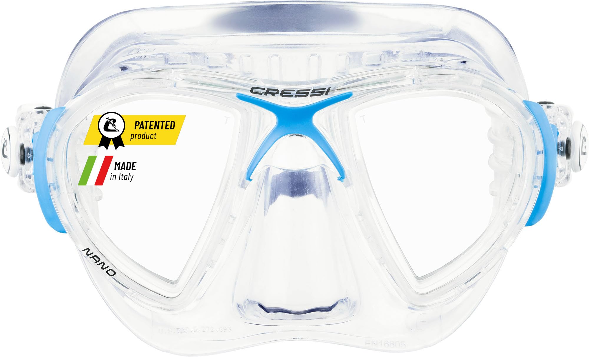 Cressi Nano 50 - Gafas/Máscara de Buceo