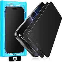 Mothca 2 Pack Matte Privacy Screen Protector for iPhone 14 Pro 6.1-inch [Auto Fit Box Dust-Free] Anti Spy Anti-Glare Anti-Fingerprint Full Coverage Tempered Glass, Smooth as Silk, Case Friendly