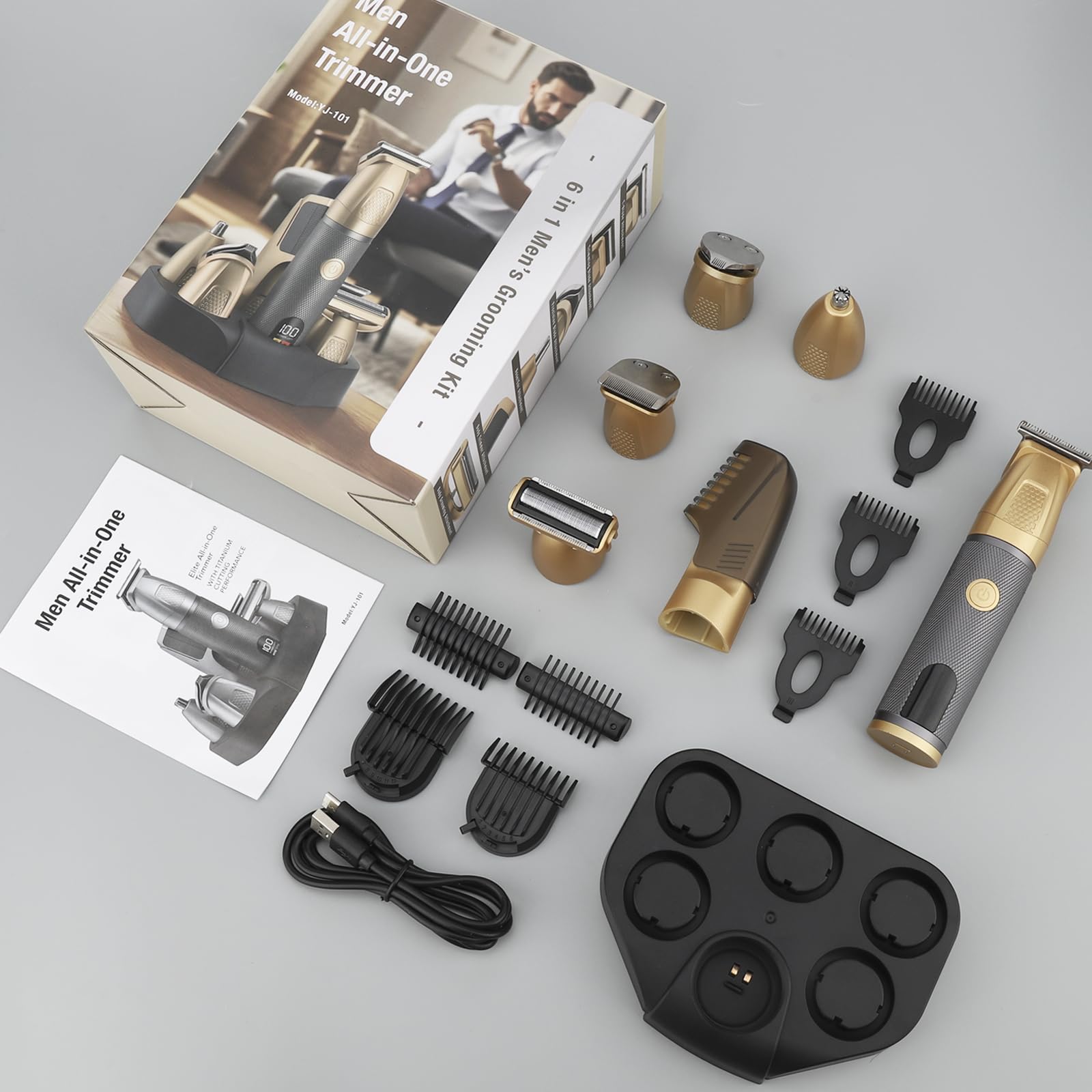 Amazon.co.jp: Soonsell メンズバリカン 電動シェーバーセット 往復式