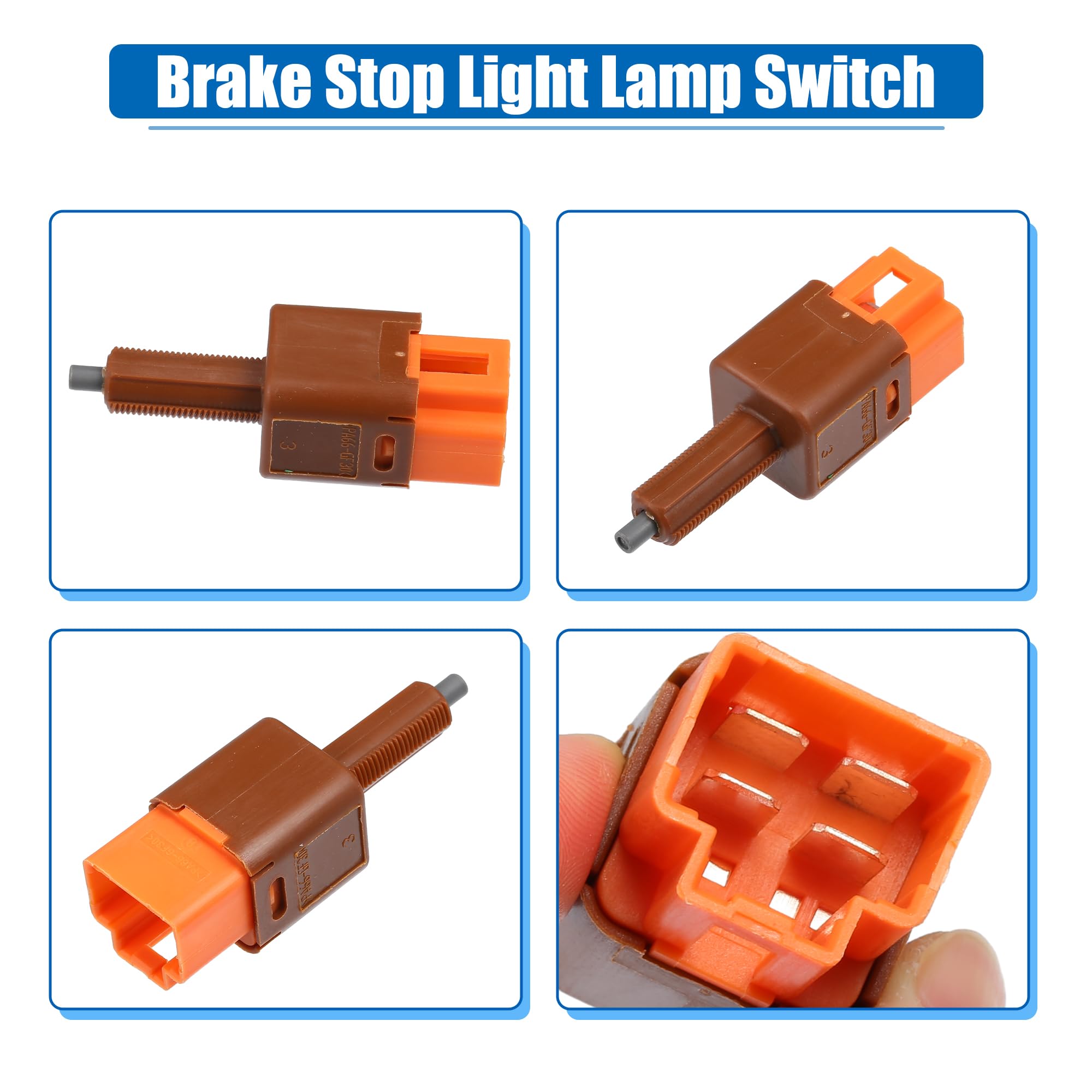 X AUTOHAUX Interruttore luce freno interruttore lampada stop per Nissan Qashqai 1.5 dCi 2010-2014 No.25320BR00A
