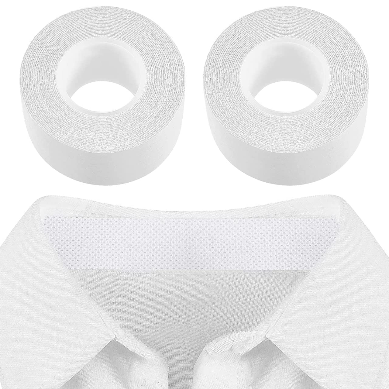 VARCAS VENTURE Unisex Collar Protector Sweat Pads Self-Adhesive Disposable Shirt Neck Liner Invisible Protector Anti-Sweat Neck Pad Collar Sticker-White (B0C55PBZC2) Amazon Price History, Amazon Price Tracker
