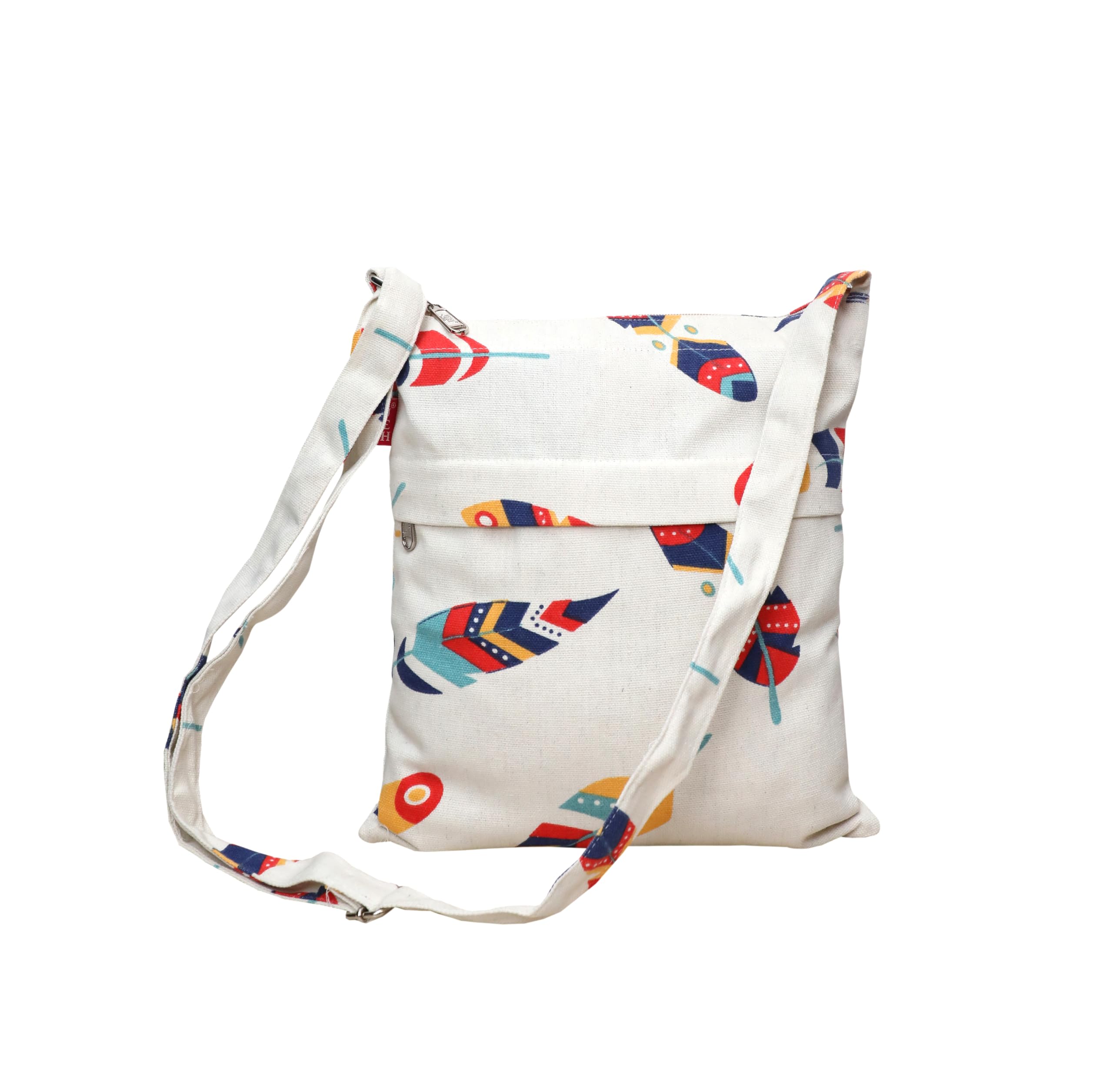 JEH BAGS Canvas Crossbody Bag for Women: Eco-Friendly Canvas Sling Bag with Adjustable Strap – Printed Shoulder Bag (4 LTR, 26 x 2 x 20 cm) (B07Z8WT7JQ) Amazon Price History, Amazon Price Tracker