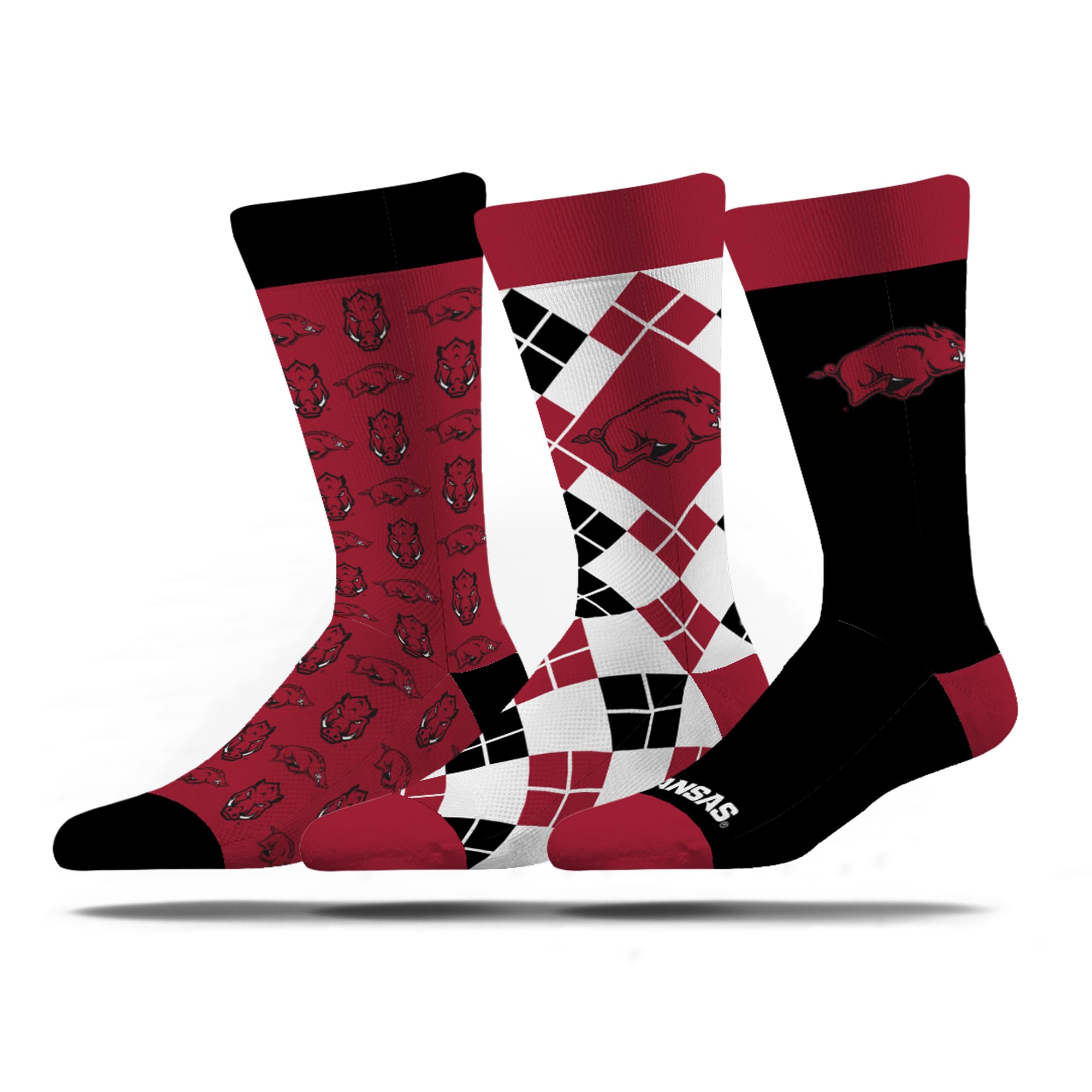 Strideline Mens Dress Socks- The Executive 3 Pack-One Size Fits Most