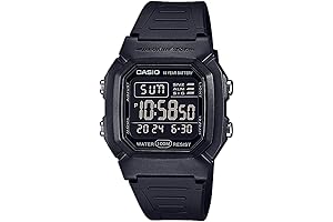 Collection Unisex Digital Watch, Black, Black - w800h