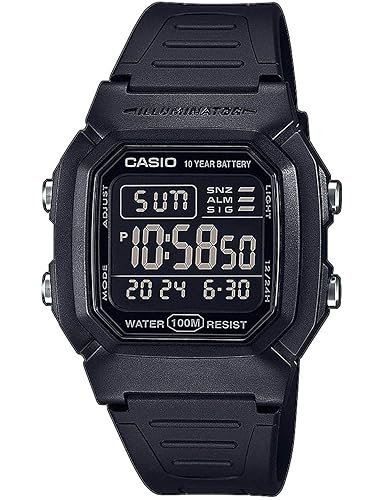 Collection Unisex Digital Watch, Black, Black