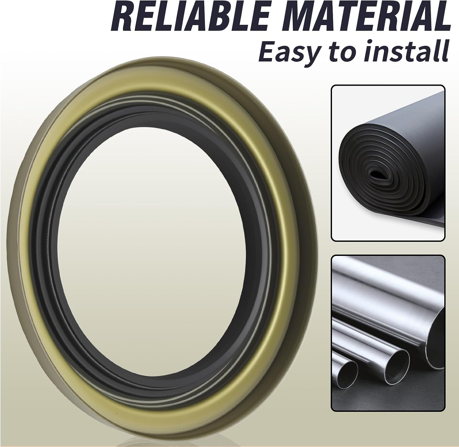 90316-69001 Wheel Seal Wheel Bearing Oil Seal Replacement for Toyota 4Runner 1996-2002 Tundra 2000-2006 Tacoma 1995-2004 Sequoia 2001-2007, Replaces 90316-69000 9031669000 9031669001