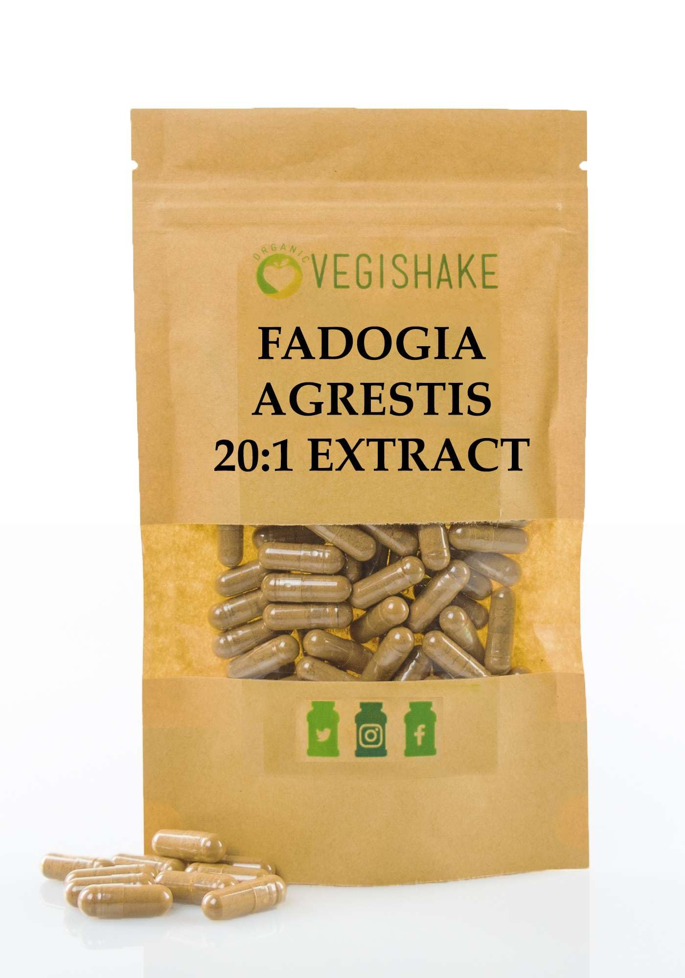 Fadogia Agrestis Extract 20:1 Test Boost Performance Lean Muscle Recovery Gym Bodybuilding Athletic (90 Capsules)