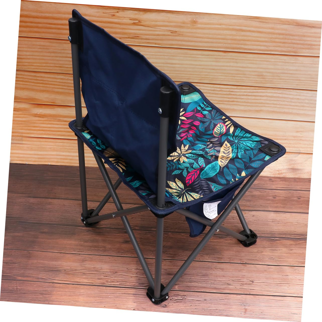 Yardenfun Faltbarer Angelstuhl Blau aus Metall für Camping und Strand | 1 Stück, Tragbar und Leicht zu Reinigen, Inklusive Tragetasche mit Tragegurt