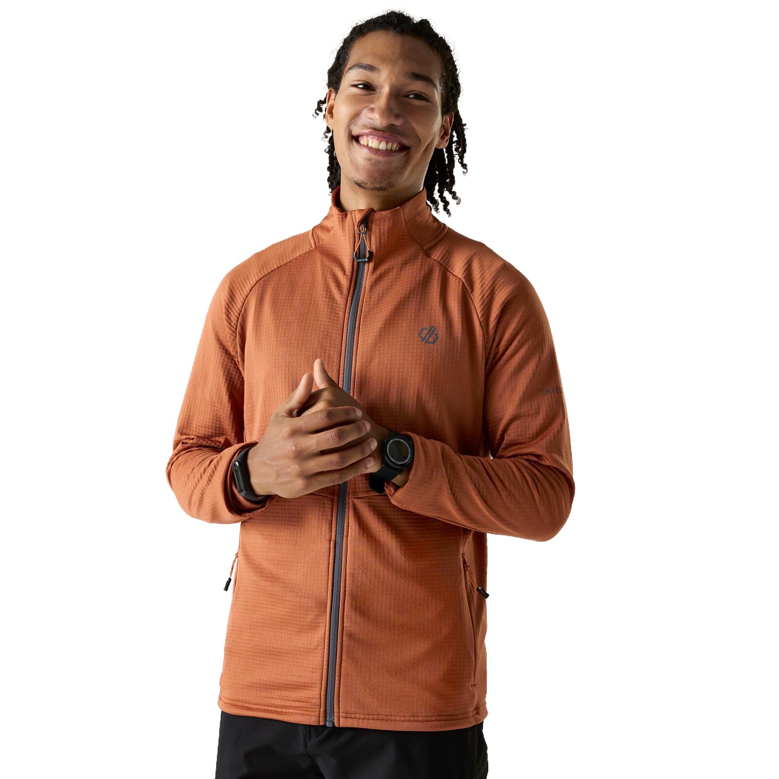 Dare 2b Men's Fleece Midlayer - Burnt Orange - 2XL