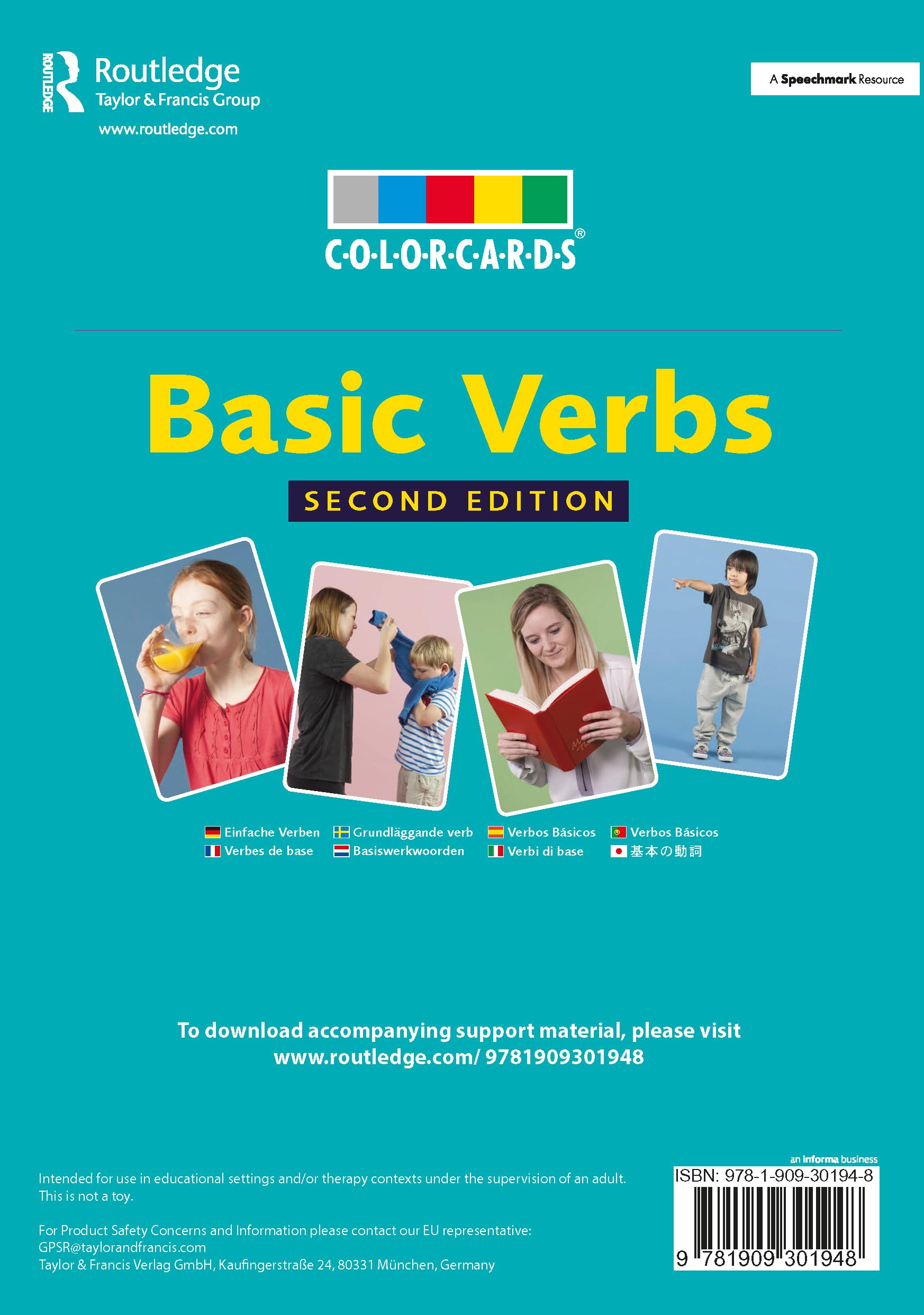 Basic Verbs: Colorcards: 2nd Edition