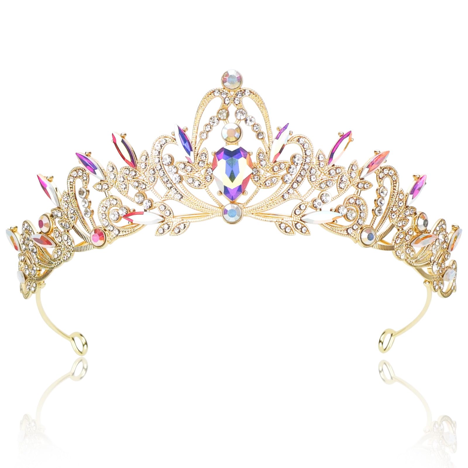 Tiaras de coroa de noiva, pedras de strass de luxo artesanais, tiaras de coroa d Tiaras de coroa de noiva, pedras de strass de luxo artesanais, tiaras de coroa d