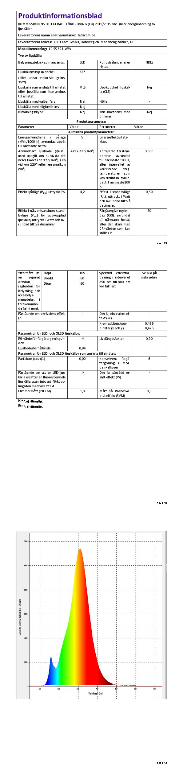 ledscom.de 5 pz. bitta luminosa PORU per esterni, IP44, 39cm, marrone, incl. lampada E27 471lm, bianco extra-caldo