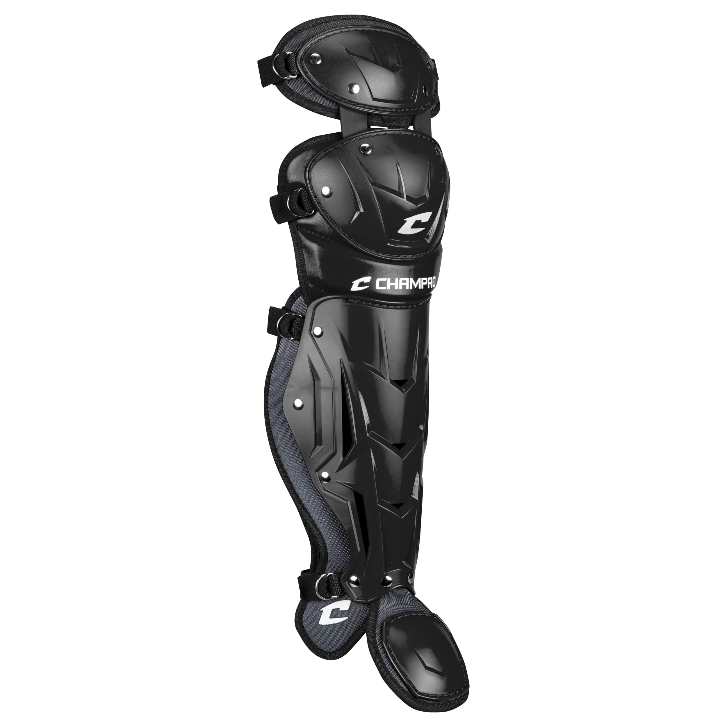 Champro Optimus Pro - Espinillera (13,5 cm), color negro