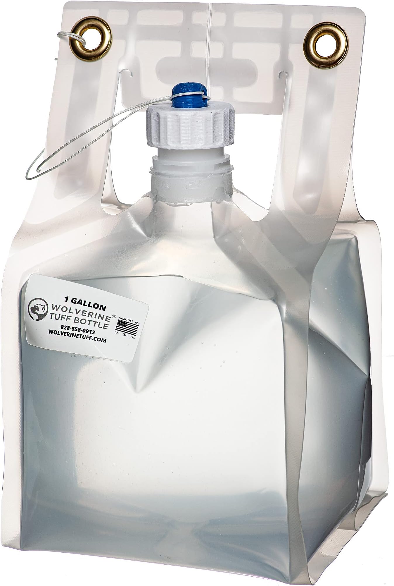 - Wolverine Tuff Bottle 1 Gallon Collapsible Water Container with 360 Swivel Cap Cap