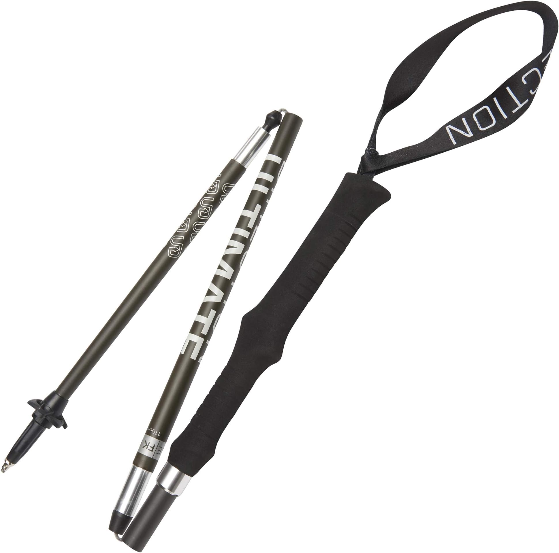 Ultimate Direction FK Ultra Lightweight Carbon Poles, Three-Way Collapsible Running Poles for Men & Women