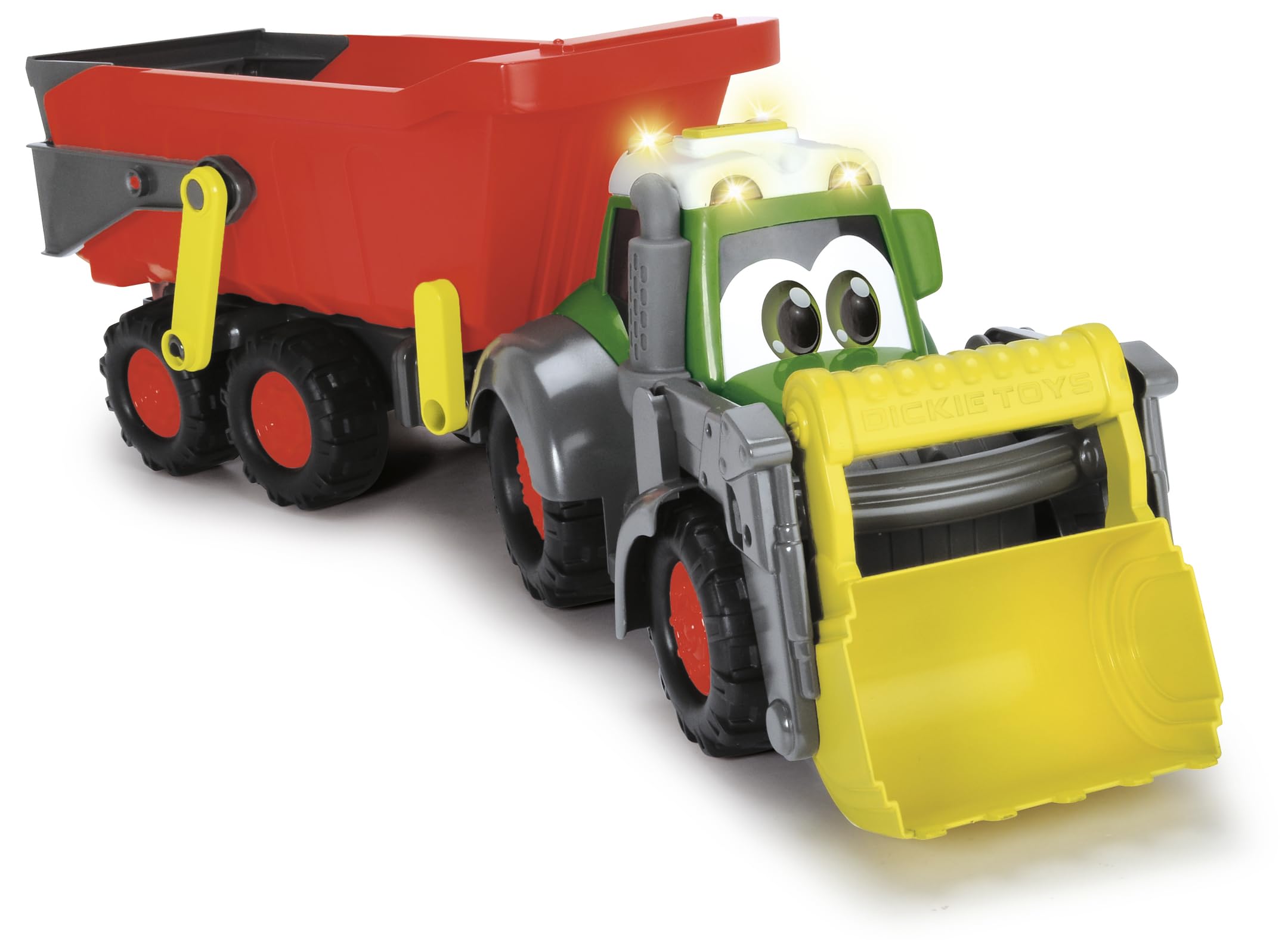 Dickie 204119000 ABC Happy Fendt traktor z przyczepą 65cm