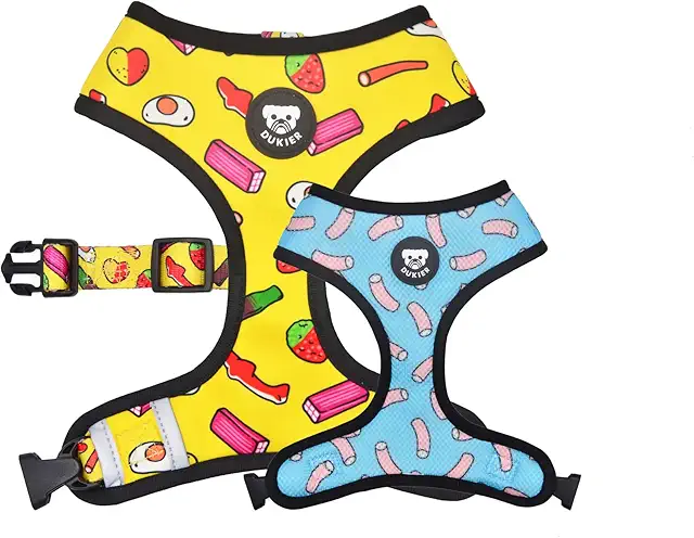 Arnés Reversible para Perros Pequeños DUKIER - Chaleco Antitirones Transpirable XL