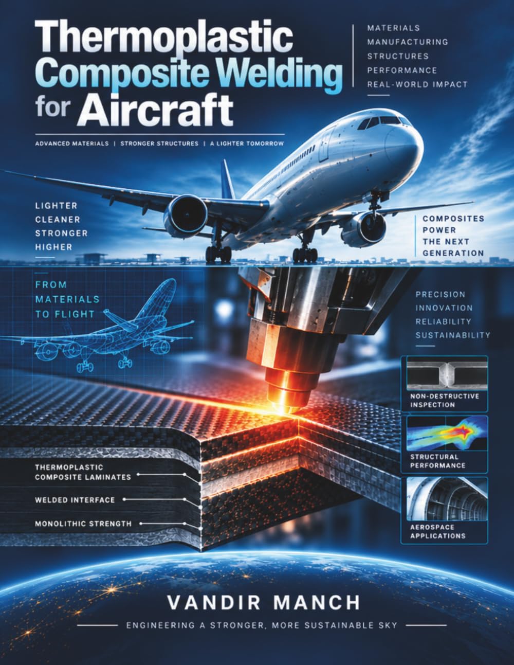 THERMOPLASTIC COMPOSITE WELDING FOR AIRCRAFT: Joint Design, Process Windows, Inspection and Qualification
